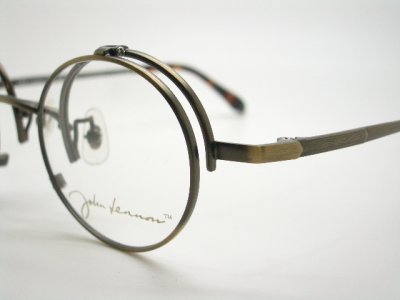 画像1: 4色あり　ＪＯＨＮ　ＬＥＮＮＯＮ　ジョンレノン　単式　チタン使用　丸型　42口22