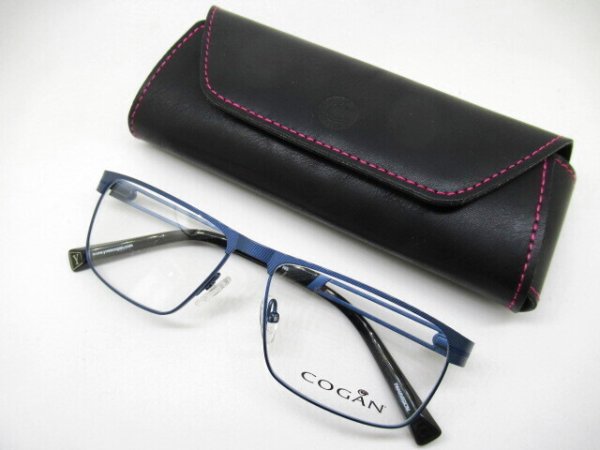 画像4: Yves Cogan（イブ コーギャン）フランス製　56口　バネ付き　大きめ　薄型1.6レンズ付￥28,000 (4)