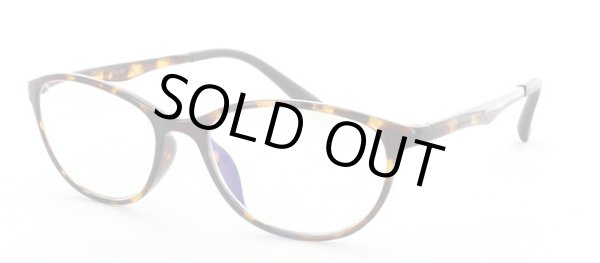 画像6: +2.00　リーディンググラス　リーディングアシスト　ブラウンデミ　ブルーライト約20％軽減　シニアグラス (6)