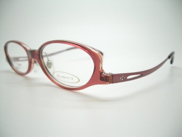 画像3: 薄型レンズ付　カンダ　スライト・ツー　437　コンパクトケース付（老眼鏡にも）　スワロフスキー付 (3)