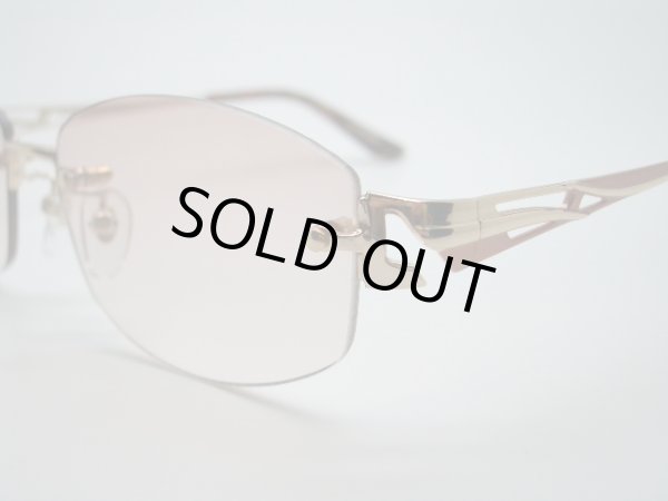 画像3: GRAND・CHARIOT　PARIS　縁なしツーポイントサングラス　56口　40％ＯＦＦ (3)