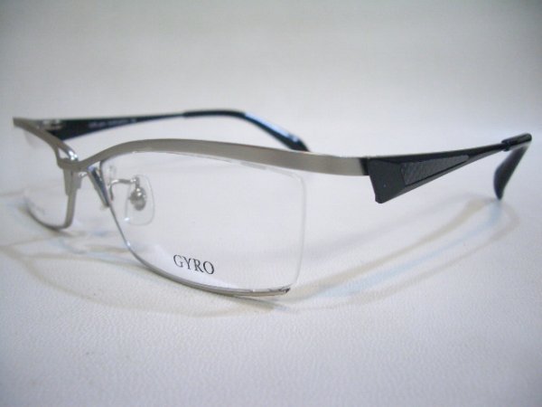 画像2: 2色あり　ＧＹＲＯ　ブランドフレーム　57口 (2)