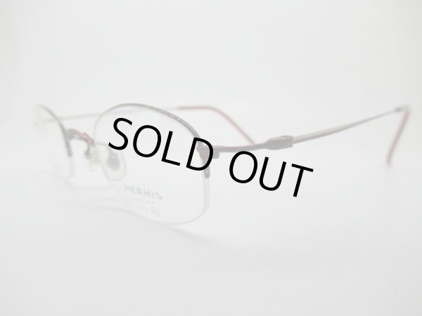 画像2: HERHIS　JAPAN　3178　40口　小さめ　薄型1.6レンズ付　フレームのみ￥13,500 (2)