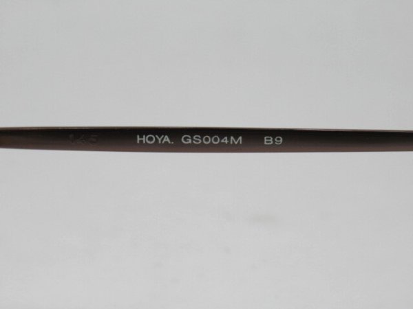 画像4: HOYA　GS004M　日本製　ヴィンテージ　薄型1.6レンズ付　フレームのみ￥16,650 (4)