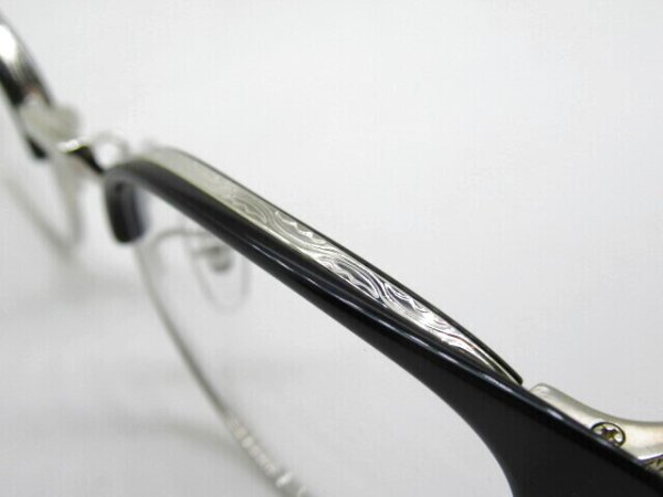 画像5: 越前國甚六作　EZ-014　50口　ブロー　金手　日本製　専用ケース付　薄型1.6レンズ付　フレームのみ￥27,000 (5)