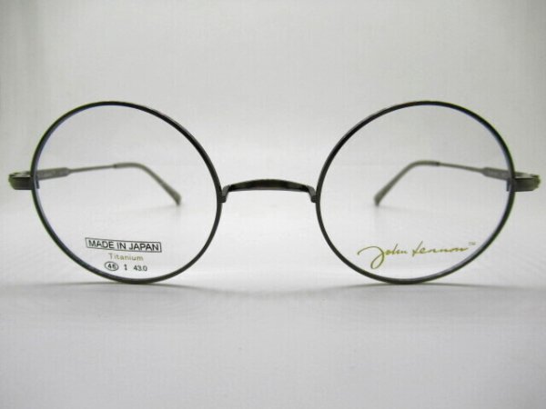 画像2: ジョンレノン　JL-1100　46口　丸型　一山　鼻パッド無し　薄型1.6レンズ付￥16,800　フレームのみ￥15,120 (2)