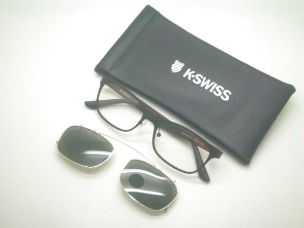 画像1: K・SWISS　KSS-9503　取り外し可能偏光レンズ付　53口　非球面薄型1.6レンズ付 (1)