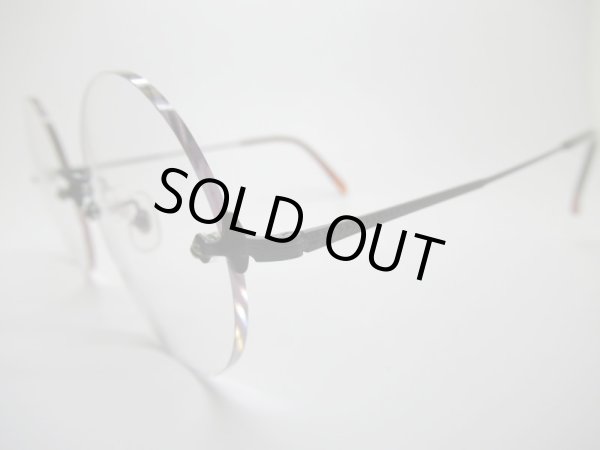 画像2: 大きめ　薄型1.6レンズ付　縁なしツーポイント　丸型　52口　オリジナル dusseldorf (2)