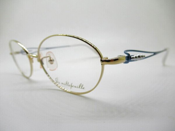 画像2: La millefeuille ラ ミルフィーユ　MLF-131　51口　βチタン　軽量　薄型1.6レンズ付￥21,000　専用ケース付 (2)