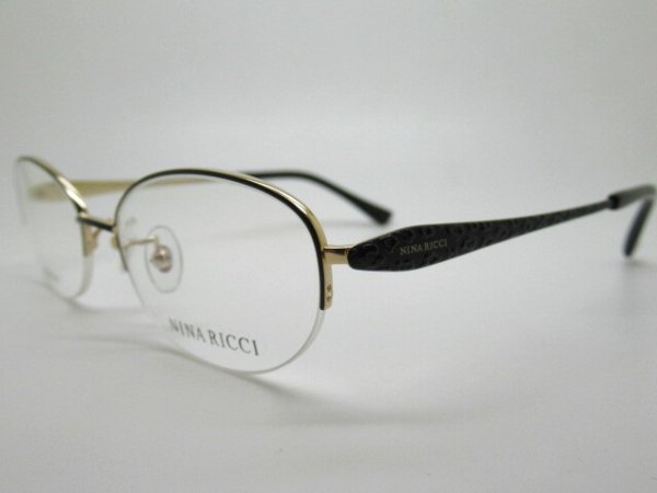 画像3: NINA RICCI　ニナリッチ　50口　日本製　薄型1.6レンズ付　フレームのみ￥25,200 (3)