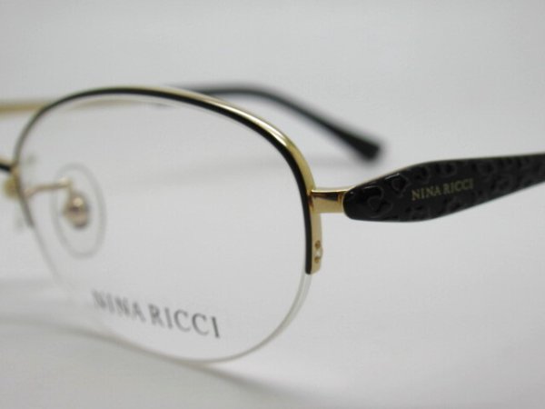 画像4: NINA RICCI　ニナリッチ　50口　日本製　薄型1.6レンズ付　フレームのみ￥25,200 (4)
