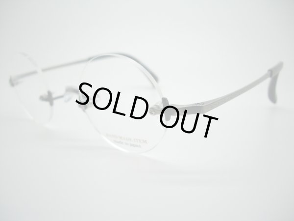 画像2: ４色あり　ＮＯＶＡ　3006　丸型　一山　縁なしツーポイント　薄型１．６レンズ付 (2)