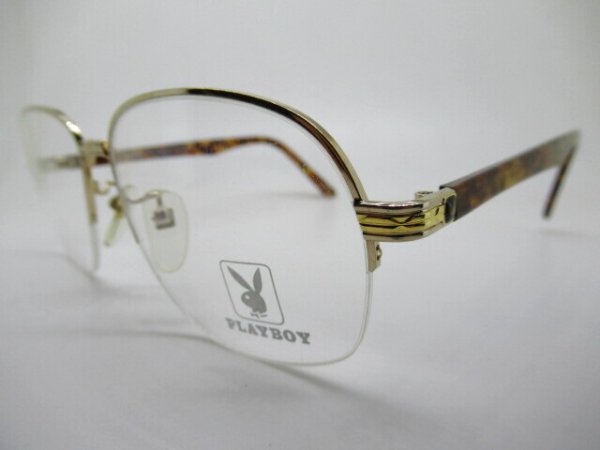 画像2: PLAY　BOY　351　57口　薄型1.6レンズ付　フレームのみ￥13,500 (2)