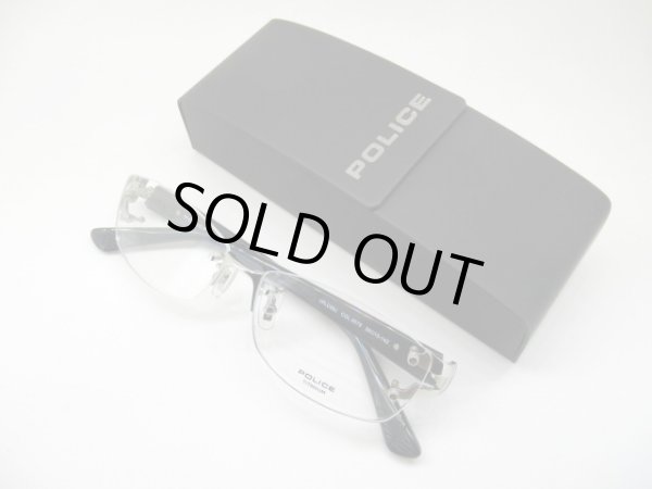 画像4: POLICE　VPLC99J　0579　チタン使用　56口　薄型1.6レンズ付　フレームのみ￥10,800 (4)