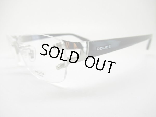 画像3: POLICE　VPLC99J　0579　チタン使用　56口　薄型1.6レンズ付　フレームのみ￥10,800 (3)