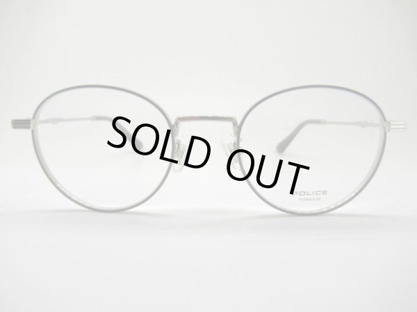 画像2: POLICE　VPLC98J　0579　チタン使用　49口　薄型1.6レンズ付　フレームのみ￥10,800 (2)