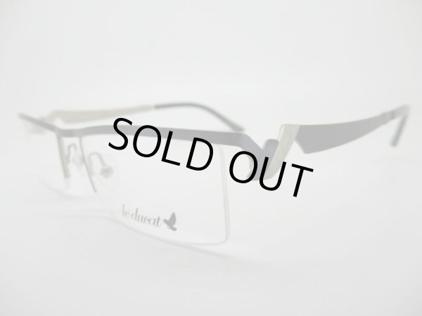 画像2: le ducat　フランス製　DU122　53口　カールトン風デザイン　球面薄型1.6レンズ付　フレームのみ￥13,500 (2)