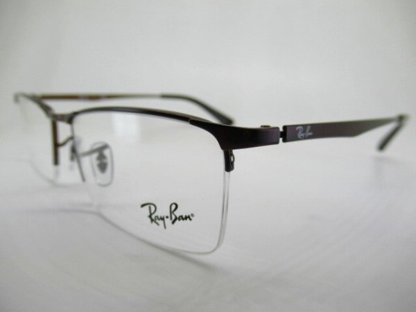 画像2: RAYBAN　RB6281D　2758　55口　カールトン風デザイン　球面薄型1.6レンズ付　専用ケース付　フレームのみ￥13,500〜 (2)