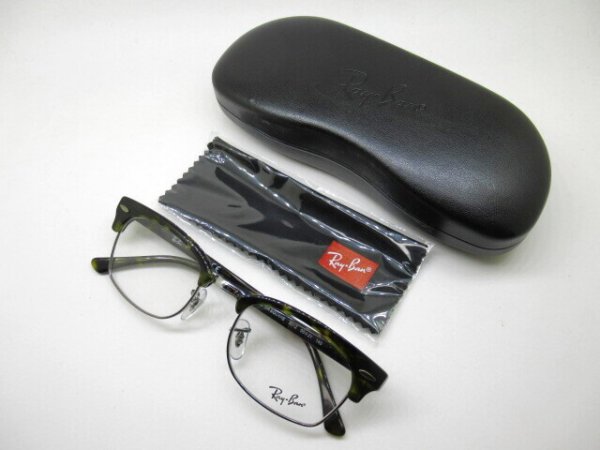 画像4: 2色あり　RAYBAN　RB 3916V　CLUBMASTER　SQUARE　50口52口  専用ケース付　球面薄型1.6レンズ付　フレームのみ￥15,750 (4)