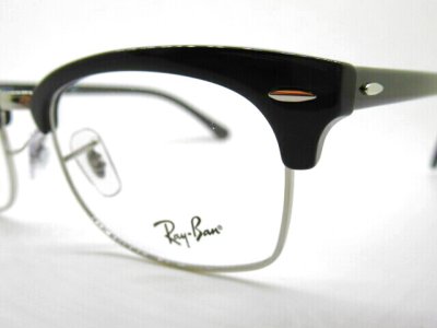 画像1: 2色あり　RAYBAN　RB 3916V　CLUBMASTER　SQUARE　50口52口  専用ケース付　球面薄型1.6レンズ付　フレームのみ￥15,750