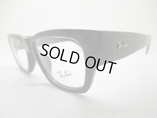 画像2: RAYBAN　RB 5487-F　NOMAD　WAYFARER　54口　球面薄型1.6レンズ付　専用ケース付　フレームのみ￥13,500 (2)