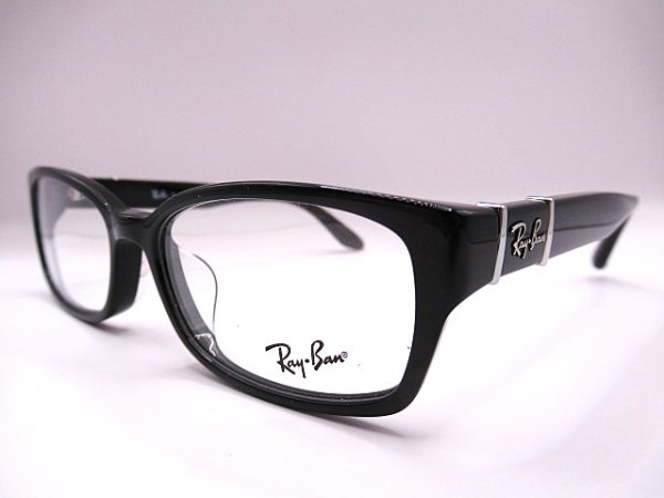 画像1: RAYBAN　RB 5198　53口  専用ケース付　球面薄型1.6レンズ付　フレームのみ￥14,110 (1)