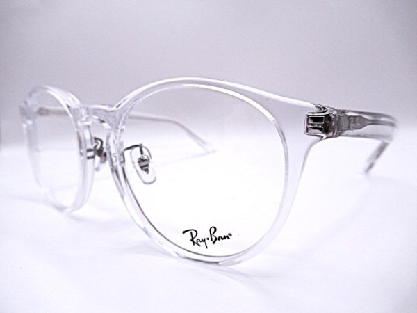画像1: RAYBAN　RB 5401D　クリアー色　52口  専用ケース付　球面薄型1.6レンズ付　フレームのみ￥13,500 (1)
