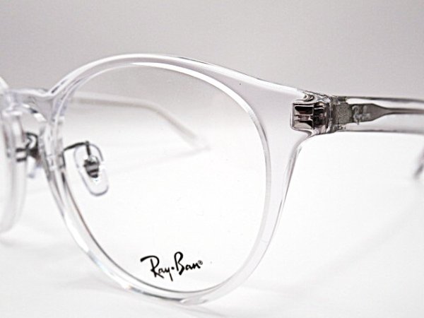 画像3: RAYBAN　RB 5401D　クリアー色　52口  専用ケース付　球面薄型1.6レンズ付　フレームのみ￥13,500 (3)