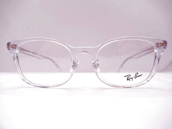 画像1: RAYBAN　RB 5386D　クリア色　51口  専用ケース付　球面薄型1.6レンズ付　フレームのみ￥13,500 (1)