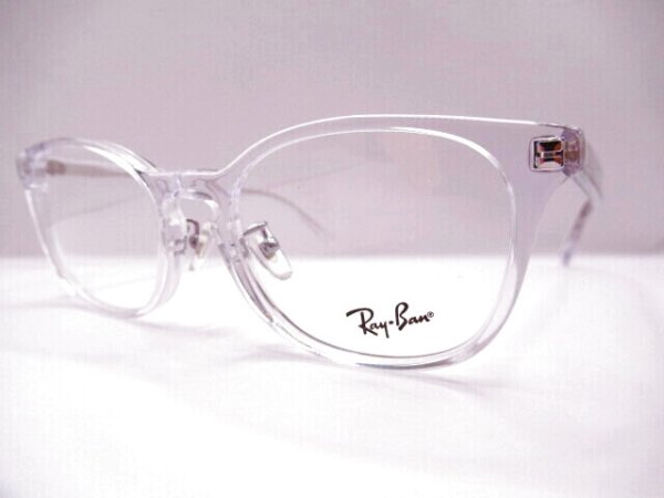 画像2: RAYBAN　RB 5386D　クリア色　51口  専用ケース付　球面薄型1.6レンズ付　フレームのみ￥13,500 (2)