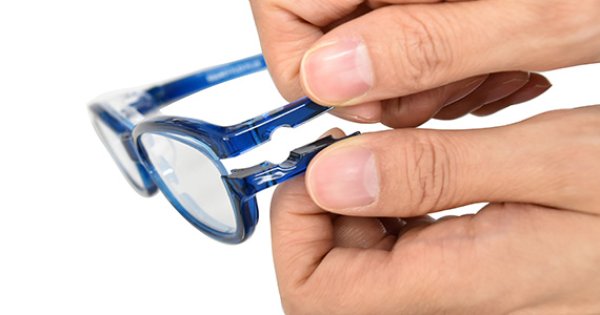 画像3: 4色あり　花粉防止　防塵グラス　スカッシーフレックスプラス　S　度付可　8836　￥2,800 (3)