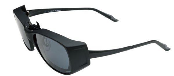 メガネに取り付けた時のイメージ