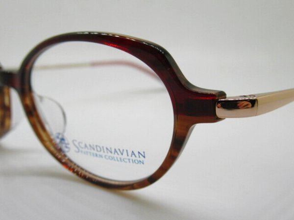 画像4: SCANDINAVIAN　SPCF-108　49口　薄型1.6レンズ付¥15,000　フレームのみ¥13,500 (4)