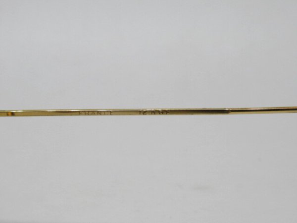 画像3: SPALDING　12KGF　フランス製　54口20　革巻き　薄型1.6レンズ付　フレームのみ￥27,000 (3)