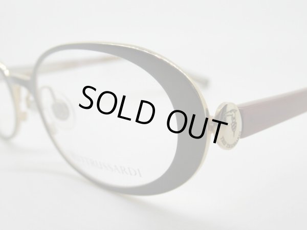 画像3: TRUSSARDI　TR 12502　52口　チタン　オーバル型　薄型1.6レンズ付￥15,000 (3)