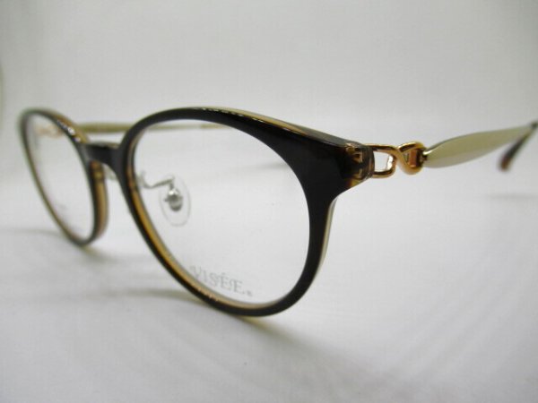 画像2: VISEE　VS-005　47口　ボストン型　薄型1.6レンズ付¥20,000　フレームのみ¥18,000 (2)